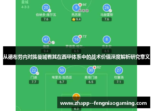 从德布劳内对阵曼城看其在西甲体系中的战术价值深度解析研究意义